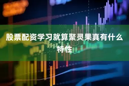 股票配资学习就算聚灵果真有什么特性